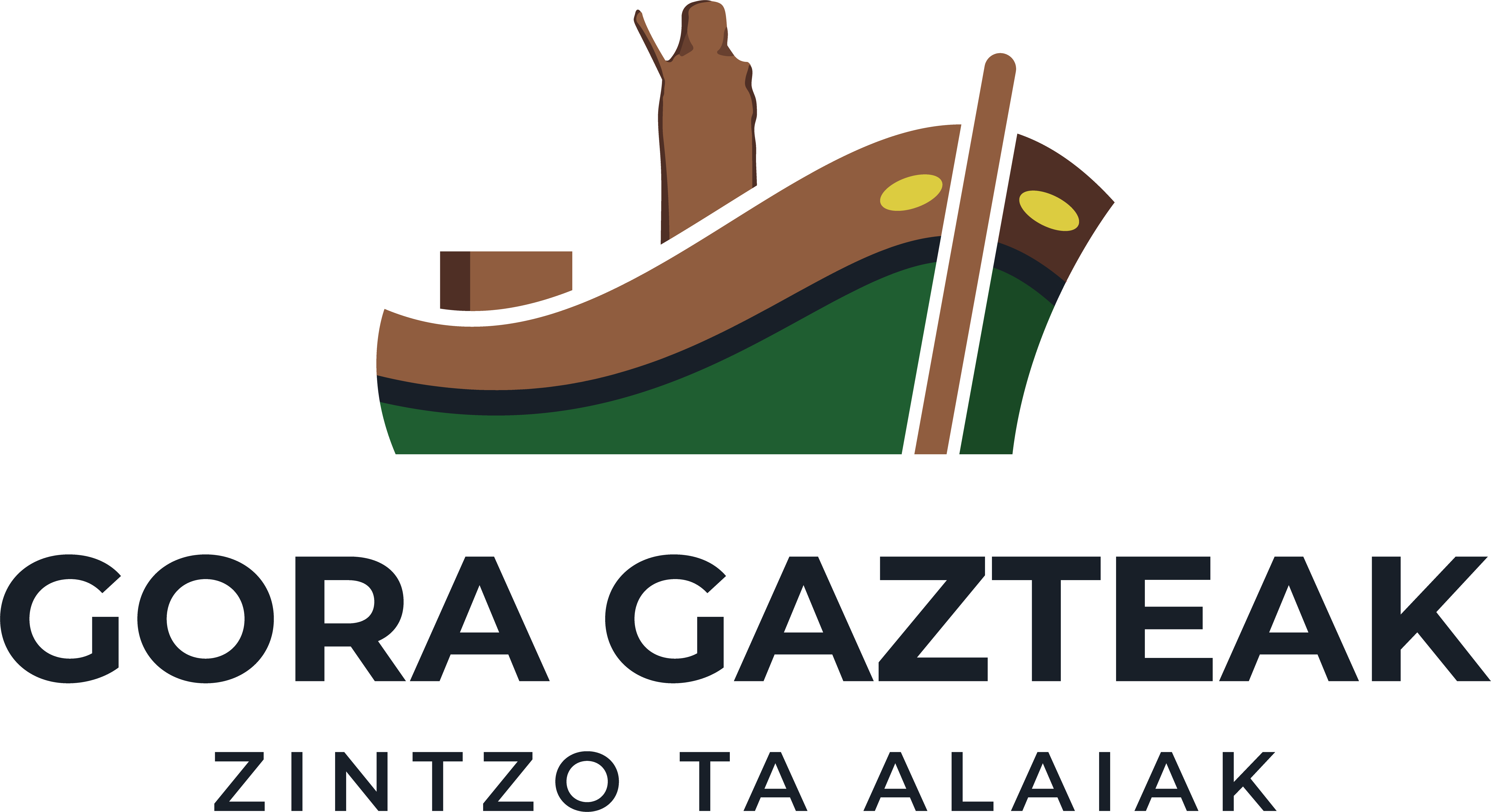 Logo Gora Gazteak